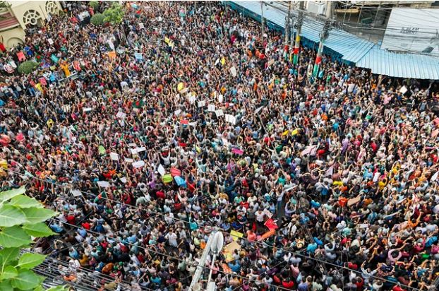 চট্টগ্রামে হাজারো কণ্ঠে প্রতিরোধের ডাক