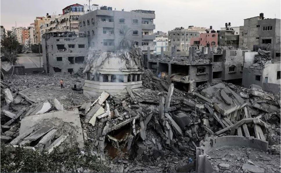 গাজায় ইসরায়েলি নৃশংস...