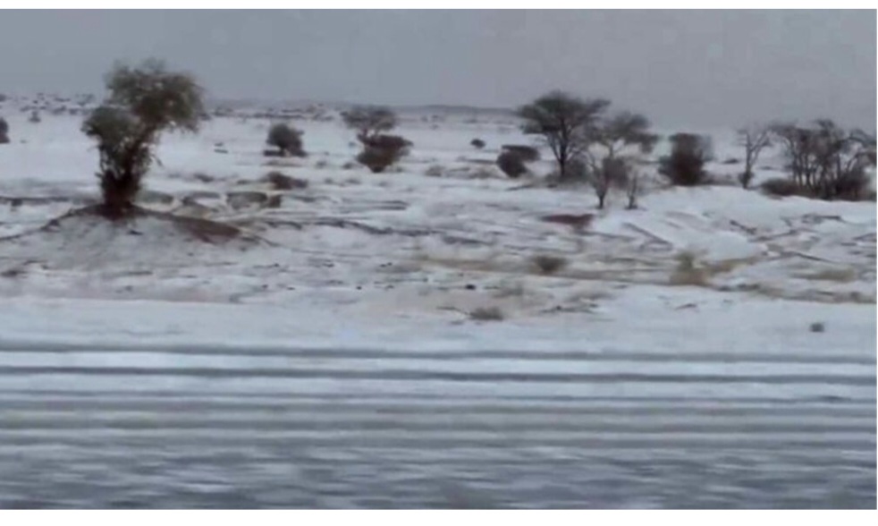 সৌদির মরুভূমির বুকে...